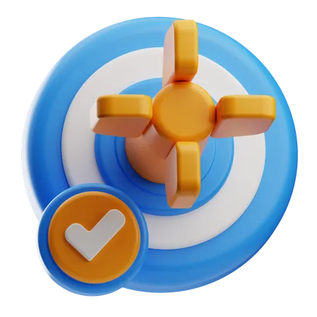 Enfocar  3D Icon