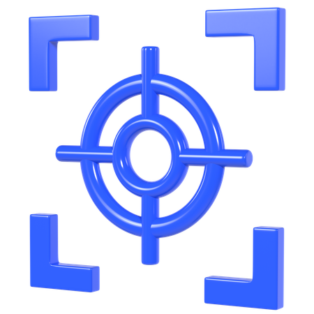 Focus  3D Icon