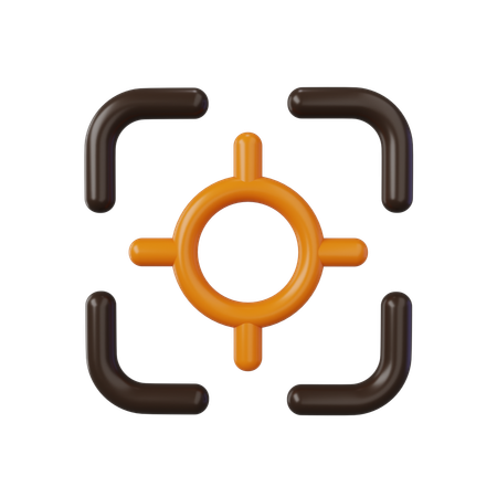 Focus  3D Icon