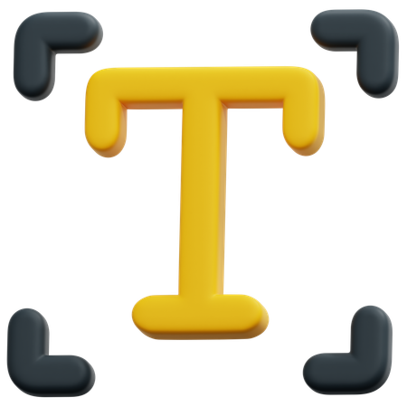Coins de mise au point  3D Icon