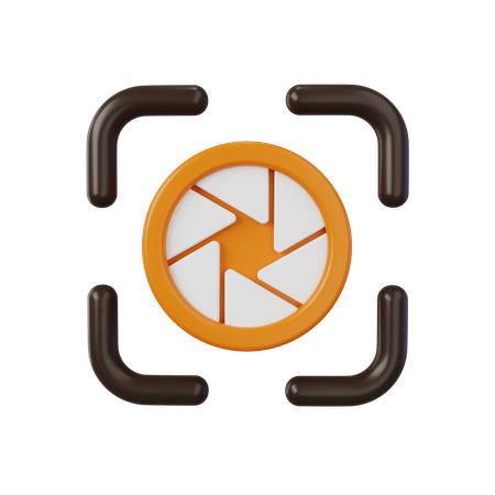 Focus Frame  3D Icon