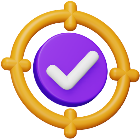 Focus On Tasks  3D Icon