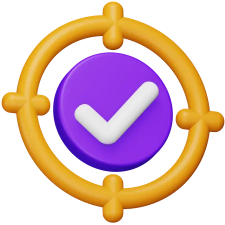 Focus On Tasks  3D Icon