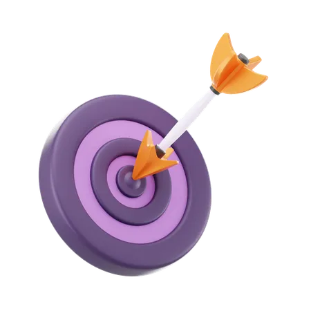 Focus Target  3D Icon