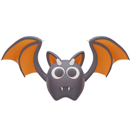 Morcego fofo  3D Icon