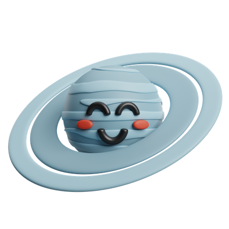 Saturno fofo  3D Icon