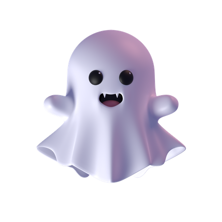 Fantasma de vampiro fofo  3D Icon