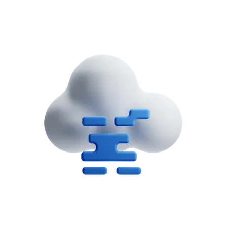 Fog  3D Icon