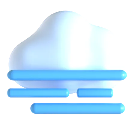 Fog  3D Icon