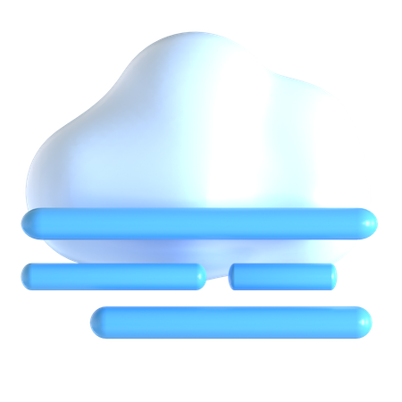 Fog  3D Icon
