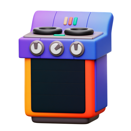 Forno  3D Icon