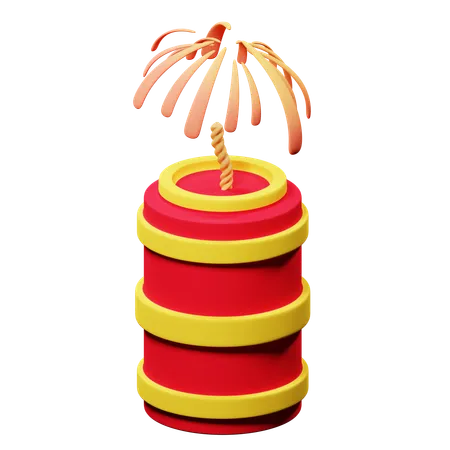 Foguete  3D Icon