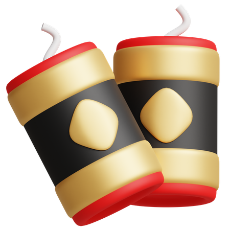 Foguete  3D Icon