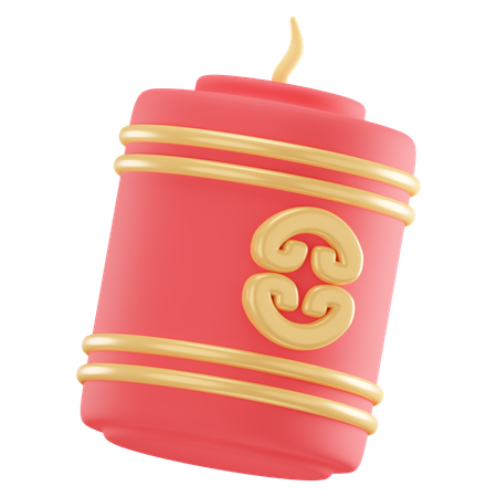 Foguete chinês  3D Icon