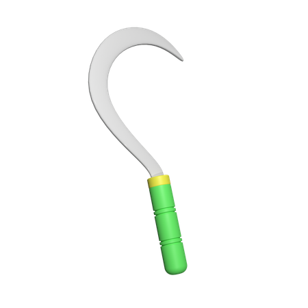 Foice  3D Icon