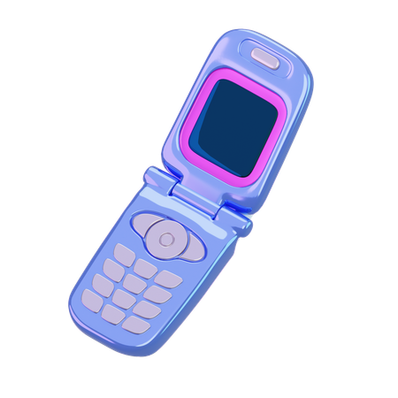 Foldable phone  3D Icon