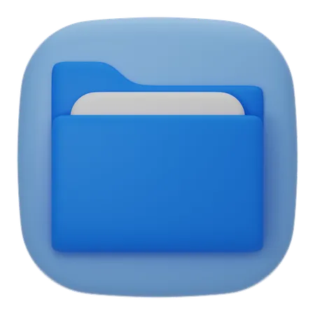 Folder 3 D User Interface 3D Icon
