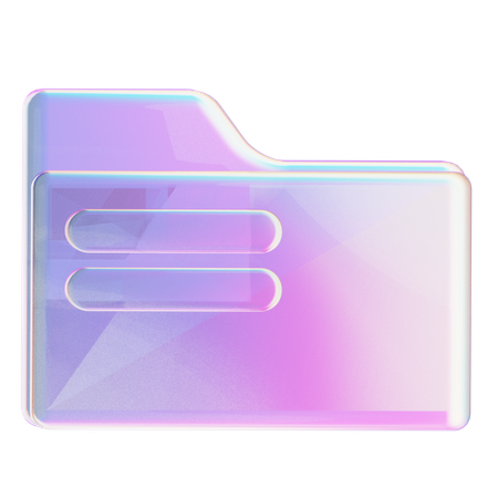 폴더  3D Icon