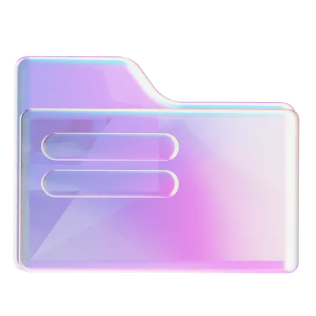 폴더  3D Icon