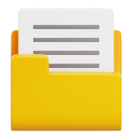 Folder  3D Icon