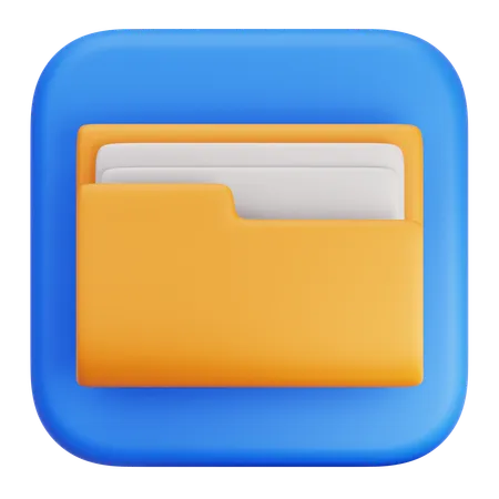 Folder  3D Icon