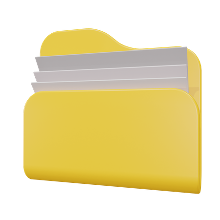 Folder  3D Icon