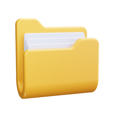 Folder  3D Icon