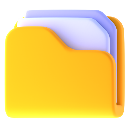 Folder  3D Icon