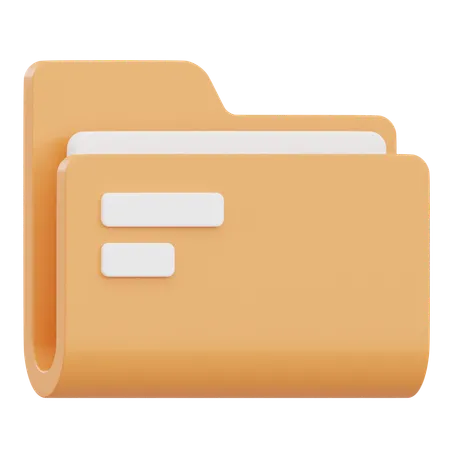 Folder  3D Icon