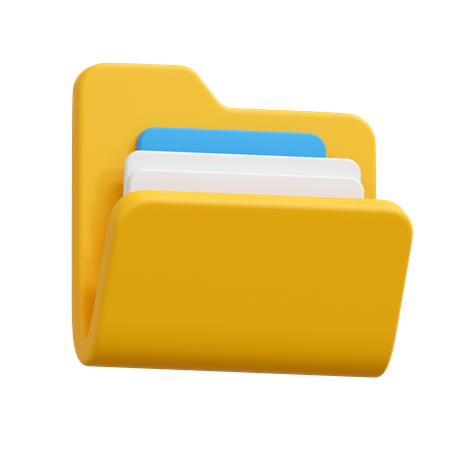 Folder  3D Icon