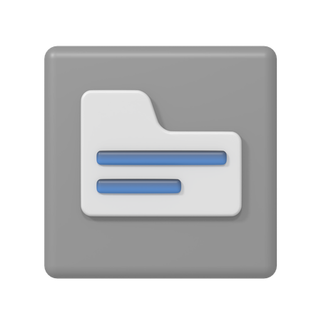 Folder  3D Icon