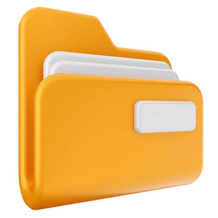 Folder  3D Icon