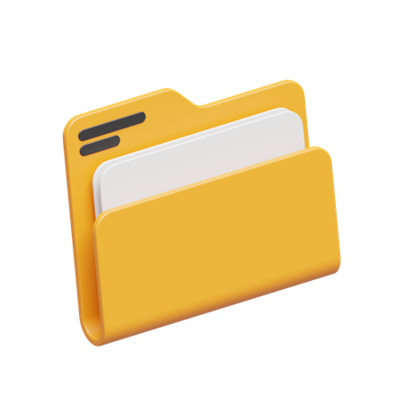 Folder  3D Icon