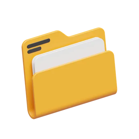 Folder  3D Icon