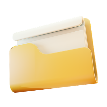 Folder  3D Icon