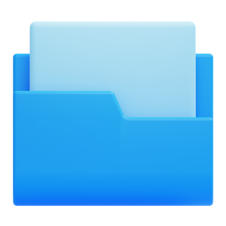 Folder  3D Icon