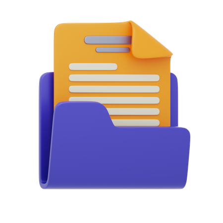 Folder  3D Icon