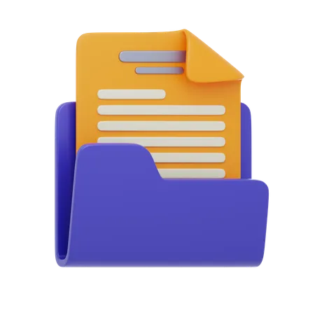 Folder  3D Icon