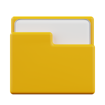 Folder  3D Icon