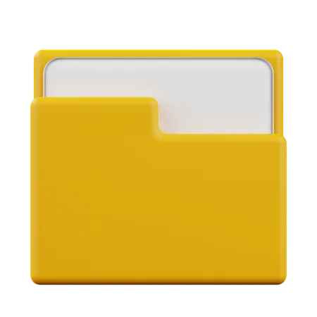 Folder  3D Icon