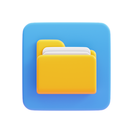 Folder  3D Icon