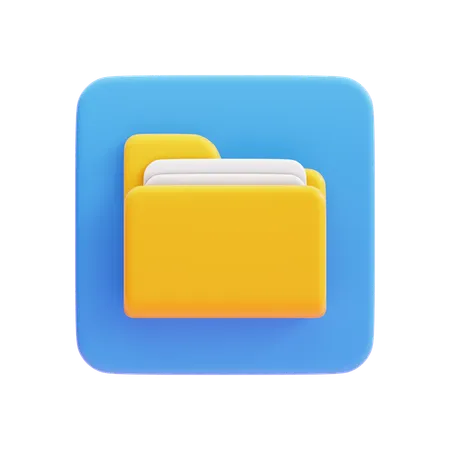 Folder  3D Icon