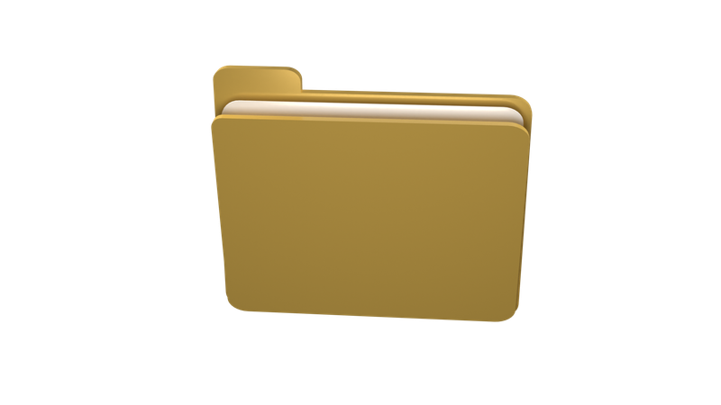 Folder  3D Icon