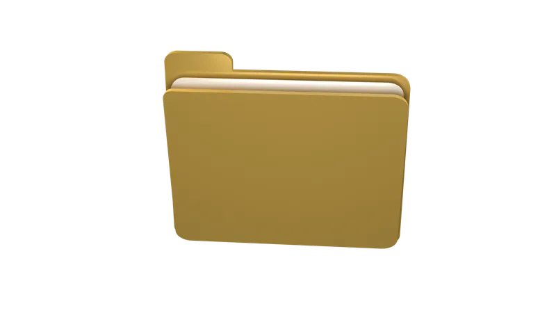 Folder  3D Icon