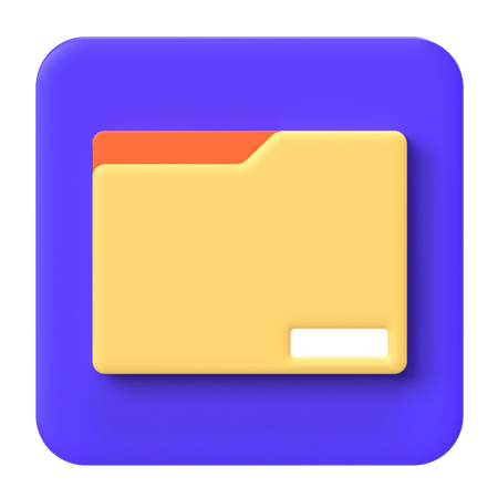Folder  3D Icon