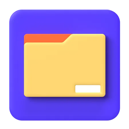Folder  3D Icon
