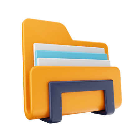 Folder  3D Icon