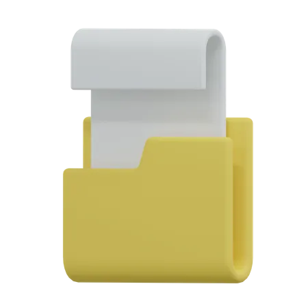 Folder  3D Icon