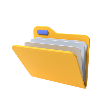 Folder  3D Icon