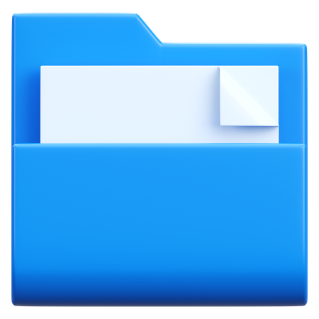 Folder  3D Icon